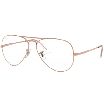 小物 Ray-Ban Aviator l II RB6489 58mm Eyeglasses with AVIATOR OPTICS Frame Czarny - RB6489 | Ray