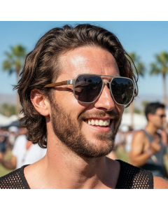 Okulary przeciwsłoneczne Gepetto Zenit Gray z polaryzacją