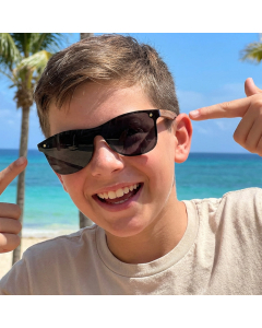 Okulary przeciwsłoneczne Gepetto Boney M Blackberry Kids z polaryzacją dziecięce