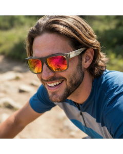 Okulary przeciwsłoneczne Gepetto Pulsar Orange z polaryzacją