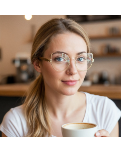 Okulary do komputera Gepetto Jenny Gold LCD Blocker