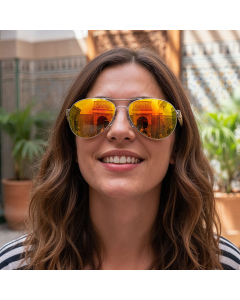 Okulary przeciwsłoneczne Gepetto Nelson Orange