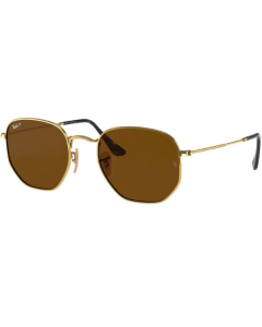 Okulary przeciwsłoneczne Ray-Ban® 3548N 001/57 54 HEXAGONAL z polaryzacją