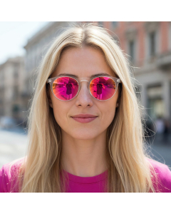 Okulary przeciwsłoneczne Gepetto Yukon Rose z polaryzacją