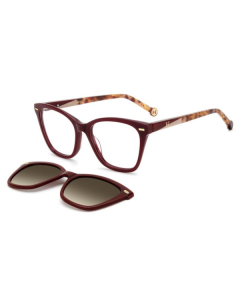 Carolina Herrera 0334 LHF 53 z nakładką przeciwsłoneczną