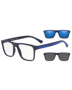 Emporio Armani 4115 57591W 54 z nakładkami przeciwsłonecznymi